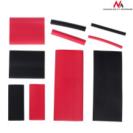 Zestaw koszulek Maclean, Termokurczliwych, 3mm-200szt, 6mm-100 szt, 13mm-120szt, 25mm-100szt, 520szt, MCTV-530