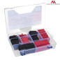 Set med Maclean-skjortor, krympslang, 3 mm-200 st, 6 mm-100 st, 13 mm-120 st, 25 mm-100 st, 520 st, MCTV-530