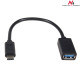 USB 3.0-kabel Maclean, AF-typ C, OTG, 15 cm, MCTV-843