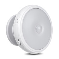 Lampa LED z sensorem ruchu Maclean, magnes, tylne podświetlenie, tryby świecenia: ciągły, czujnik PIR, 3xAAA, MCE223