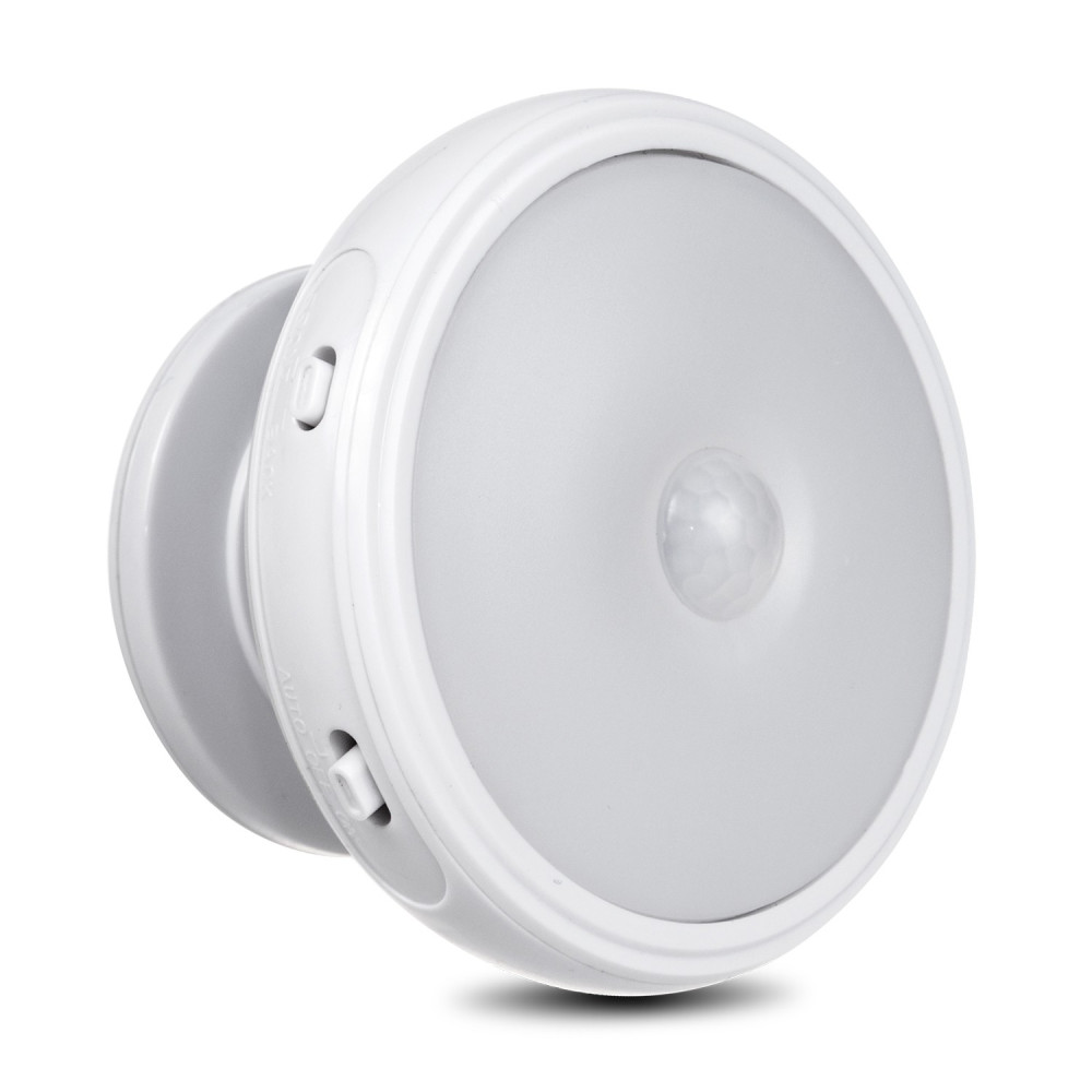 Lampa LED z sensorem ruchu Maclean, magnes, tylne podświetlenie, tryby świecenia: ciągły, czujnik PIR, 3xAAA, MCE223