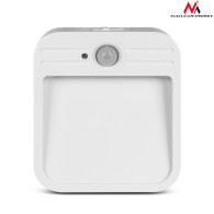 LED-trappbelysning Maclean med rörelsesensor, temperatur 4000K, 3,7V/500mAh, 4 LED, Räckvidd 3-4m, MCE236.