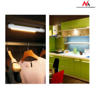LED-lampa Maclean med rörelsesensor, krok, 3xAAA, ON/OFF/AUTO2, temperatur 4000K, räckvidd 3m, MCE235.