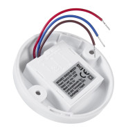 Rörelsesensor PIR Maclean, takmonterad, räckvidd 6m, max 100W (LED), MCE231