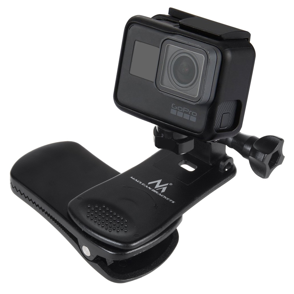 Klips Maclean, Fäste för GoPro, Xiaomi, Ekken, SJCam och andra kameror, Universal, MC-820 Klips Maclean, Fäste för GoPro, Xiaomi, Ekken, SJCam och andra kameror, Universal, MC-820