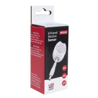 Rörelsedetektorn PIR Maclean, infraröd, för LED-striplights, 12V DC, max. 60W, MCE242