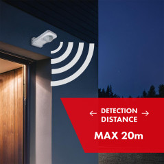 Rörelsedetektor PIR Maclean, infraröd, IP65, max 2000W, MCE243