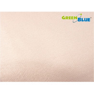 Segelduk för trädgård UV-solskydd polyester 3,6m kvadrat GreenBlue GB503 kräm hydrofobisk yta