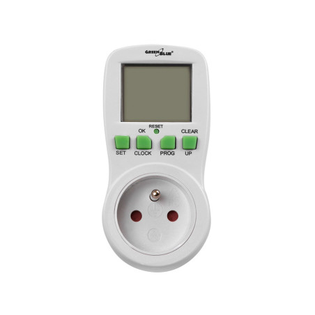 Tidsbrytare - digital timer GreenBlue, 16 program, max 240 program, GB107