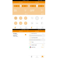 Zdalny sterownik wi-fi Android iOS do klimatyzacji GreenBlue GB109,  max 3680W
