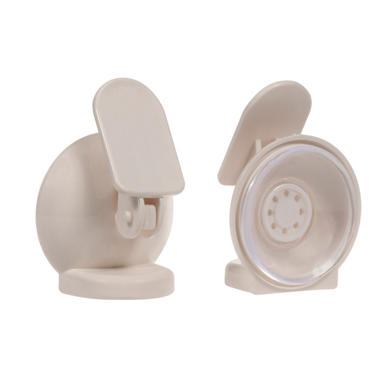 Lås för skjutdörrar 2 st GreenBlue GB116 vit