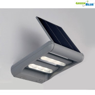 Solcellsvägglampa GreenBlue GB131 LED 12W - två oberoende ljusriktningar