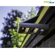 Solcellsvägglampa GreenBlue GB131 LED 12W - två oberoende ljusriktningar