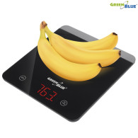 Våg för köket digital LED svart GreenBlue GB171 min 1g max 5000g