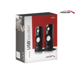 Datorhögtalare 8W USB Svart Audiocore AC860