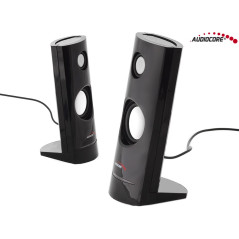 Datorhögtalare 8W USB Svart Audiocore AC860
