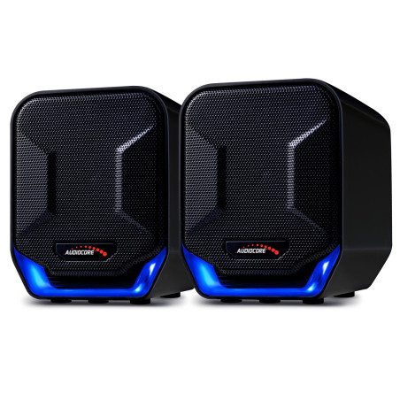 Datorhögtalare 6W USB Blue&Black Audiocore AC865 B