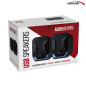 Datorhögtalare 6W USB Blue&Black Audiocore AC865 B