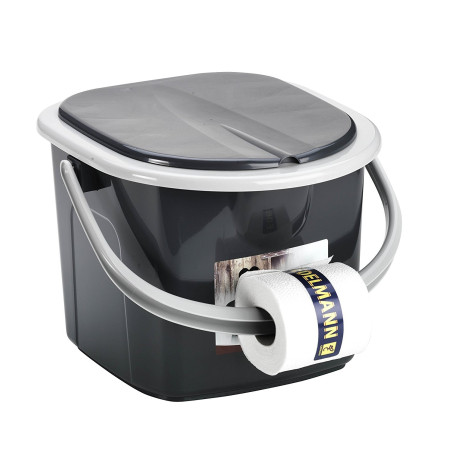 Toalett för camping, hink 15,5 liter BranQ