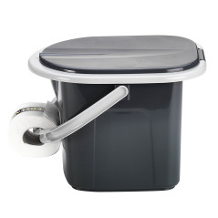 Toalett för camping, hink 15,5 liter BranQ