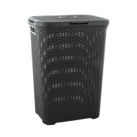 Tvättkorg för underkläder Curver Natural Style 40L mörkbrun