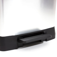 Metallisk papperskorg Curver Deco Bin 30L
