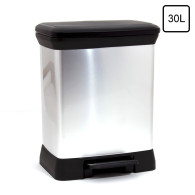 Metallisk papperskorg Curver Deco Bin 30L