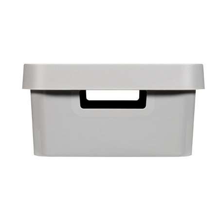 Behållare med lock Curver Infinity 11L grå