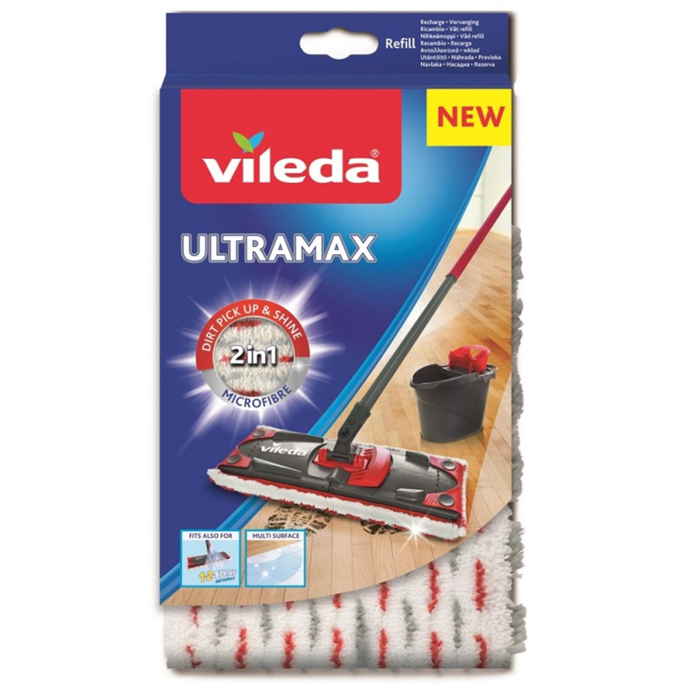 2-i-1 moppsats för Vileda Ultramax moppen
