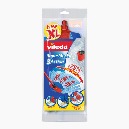 Bidrag till Vileda SuperMocio 3Action Velour mop