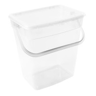 Behållare för pulver Plast Team 6L transparent