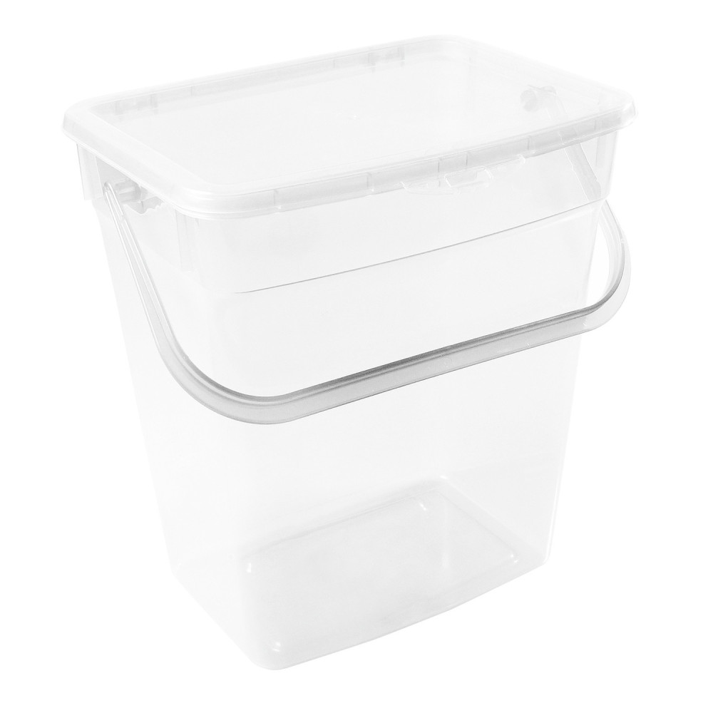 Behållare för pulver Plast Team 6L transparent