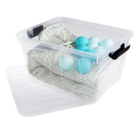 Behållare med lock Plast Team Home Box 30L