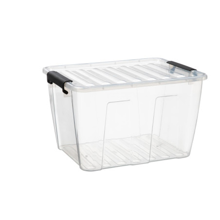 Behållare med lock Plast Team Home Box 15L