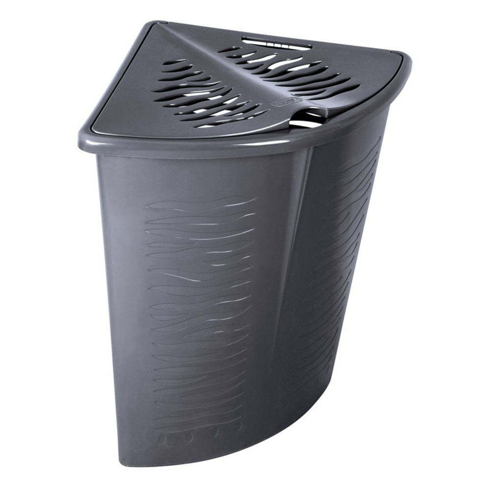 Hörn tvättkorg Zebra 45L BranQ grå Hörn tvättkorg Zebra 45L BranQ grå