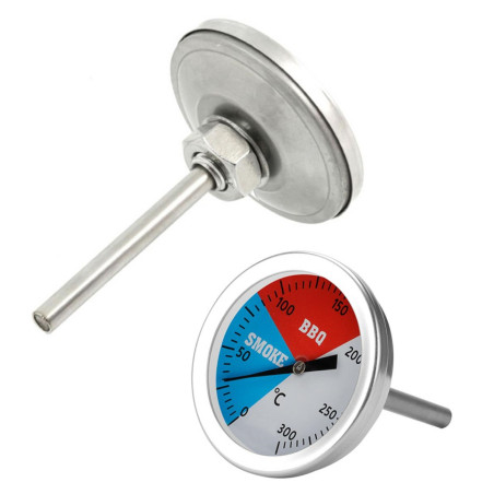 AG254D Termometer för rökrökgrill 2i1