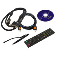 Beröringsskärm öppen ramme led 19 tum vga hdmi usb bnc 12v 230v