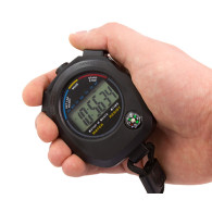 AG356 Multifunktionell stoppur med kompass