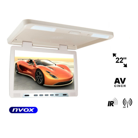 Hängande takmonterad LCD-skärm 22 tum LED IR FM VGA
