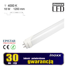 LED-lampa 120 cm 18 W T8 4000 K G13 neutral