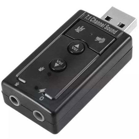 AK103B Ljudkort virtuell 7.1-kanals USB