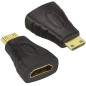 HD27-adapter HDMI mini HDMI guld