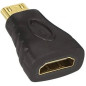 HD27-adapter HDMI mini HDMI guld