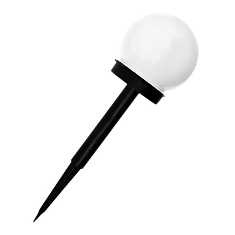 ZD50D Trädgårdssolcellslampa vit kula