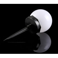 ZD50D Ogrodowa lampa solarna biała kula