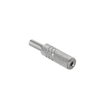 Kontakt 3,5 mm hane metallkabel