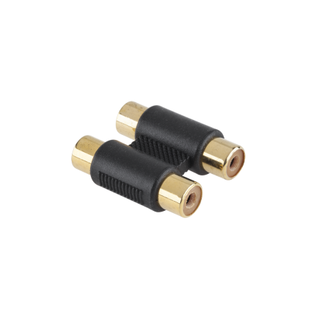 RCA-RCA-kontakt/x2/guld