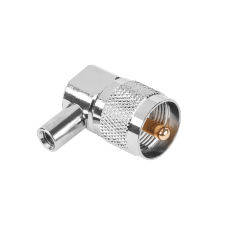 UHF-(CB) RG58 vinklad skruvad kontakt