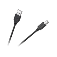 USB-kabel dator-skrivare 1,8m svart