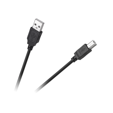 USB-kabel dator-skrivare 1,8m svart